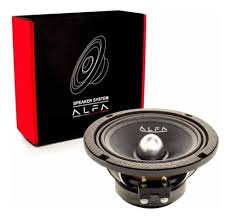 BOCINA ALFA DE 6.5 TIPO MEDIO 250 WATS PRECIO POR PIEZA - Alpha